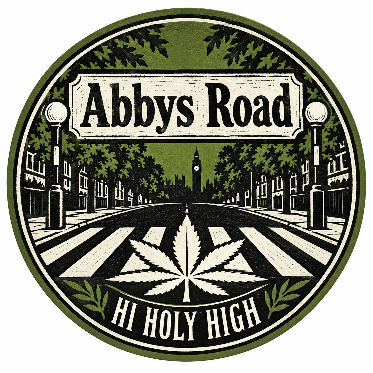 Arte provisional A-R1 · Abbys Road