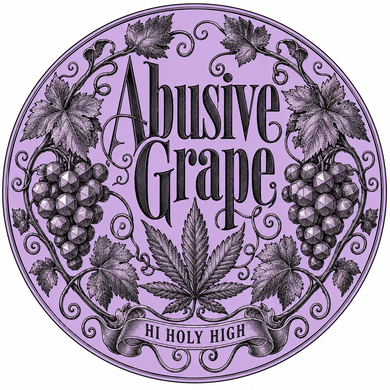 Arte provisional A-R1 · Abusive Grape