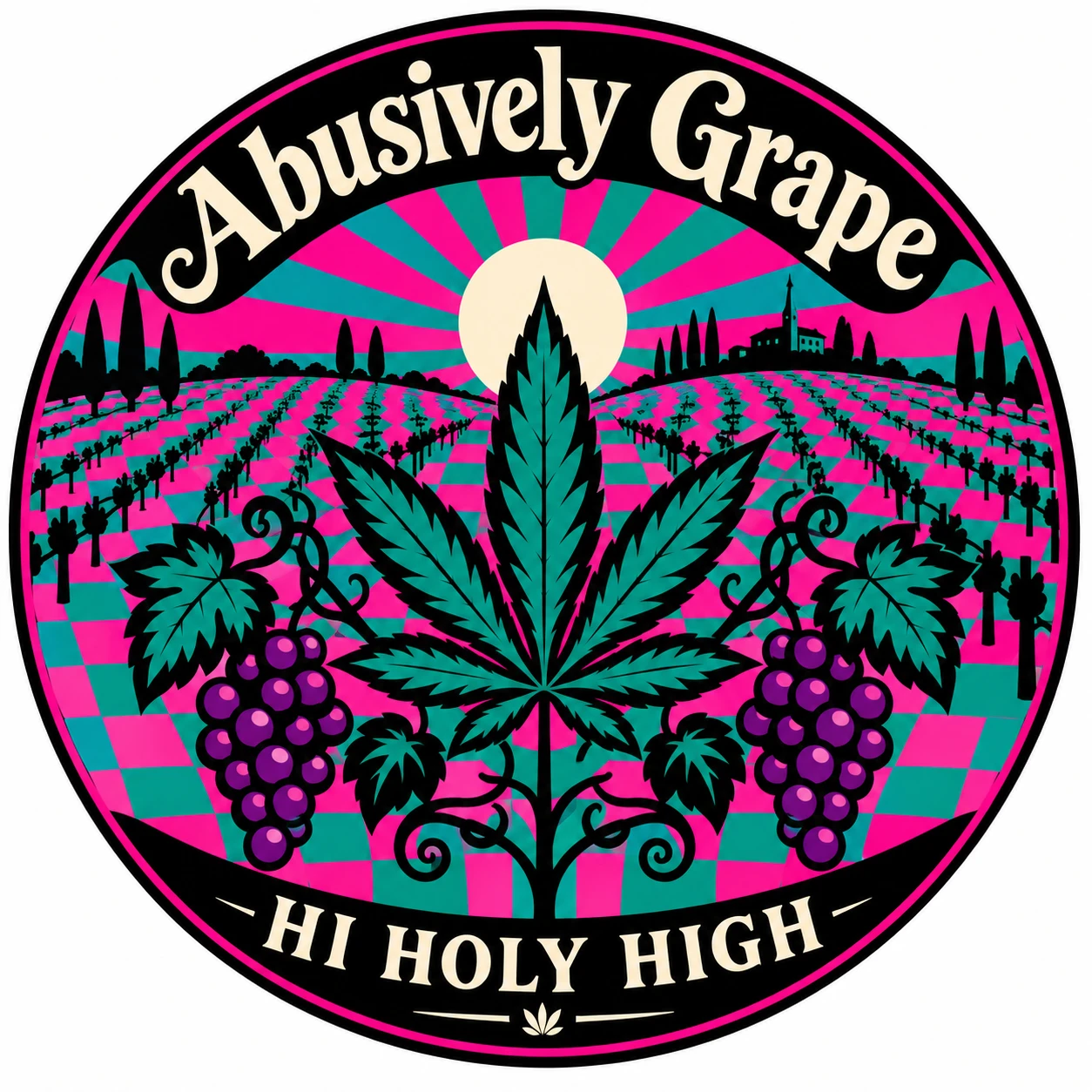 Arte provisional A-R1 · Abusively Grape