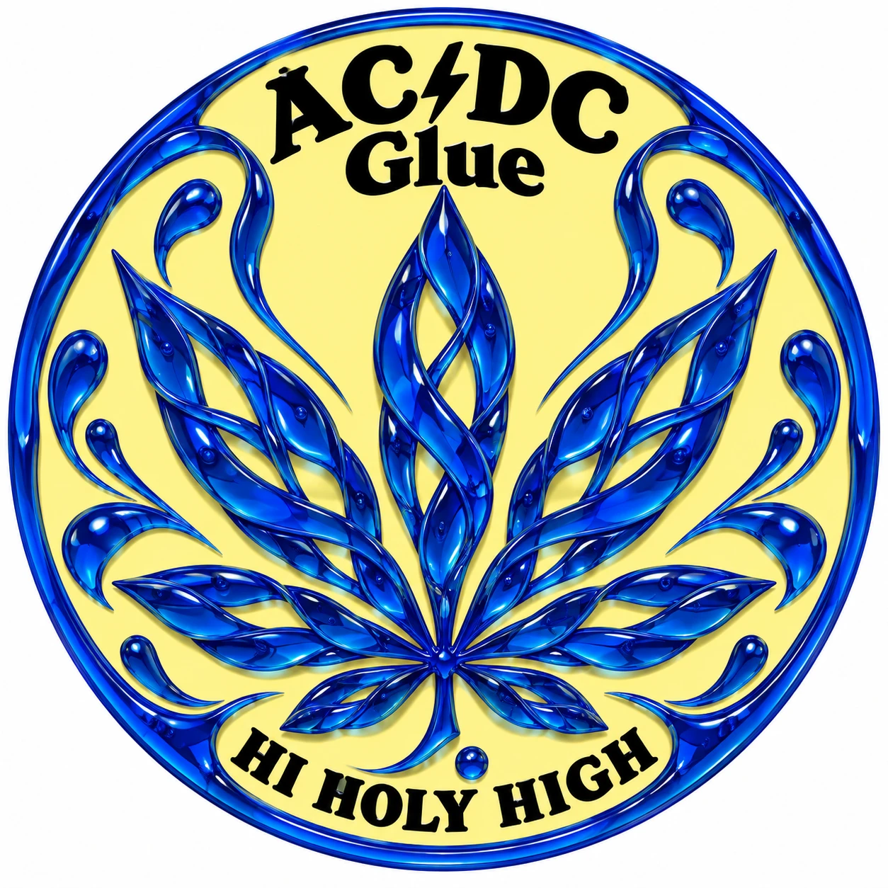 Arte provisional A-R1 · AC/DC Glue