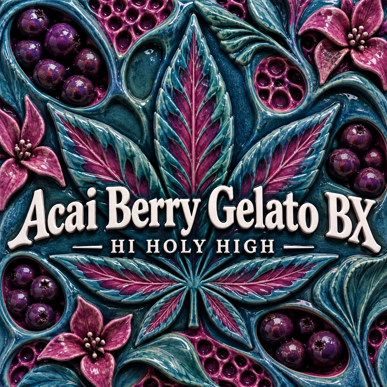 Arte provisional A-S1 · Acai Berry Gelato BX