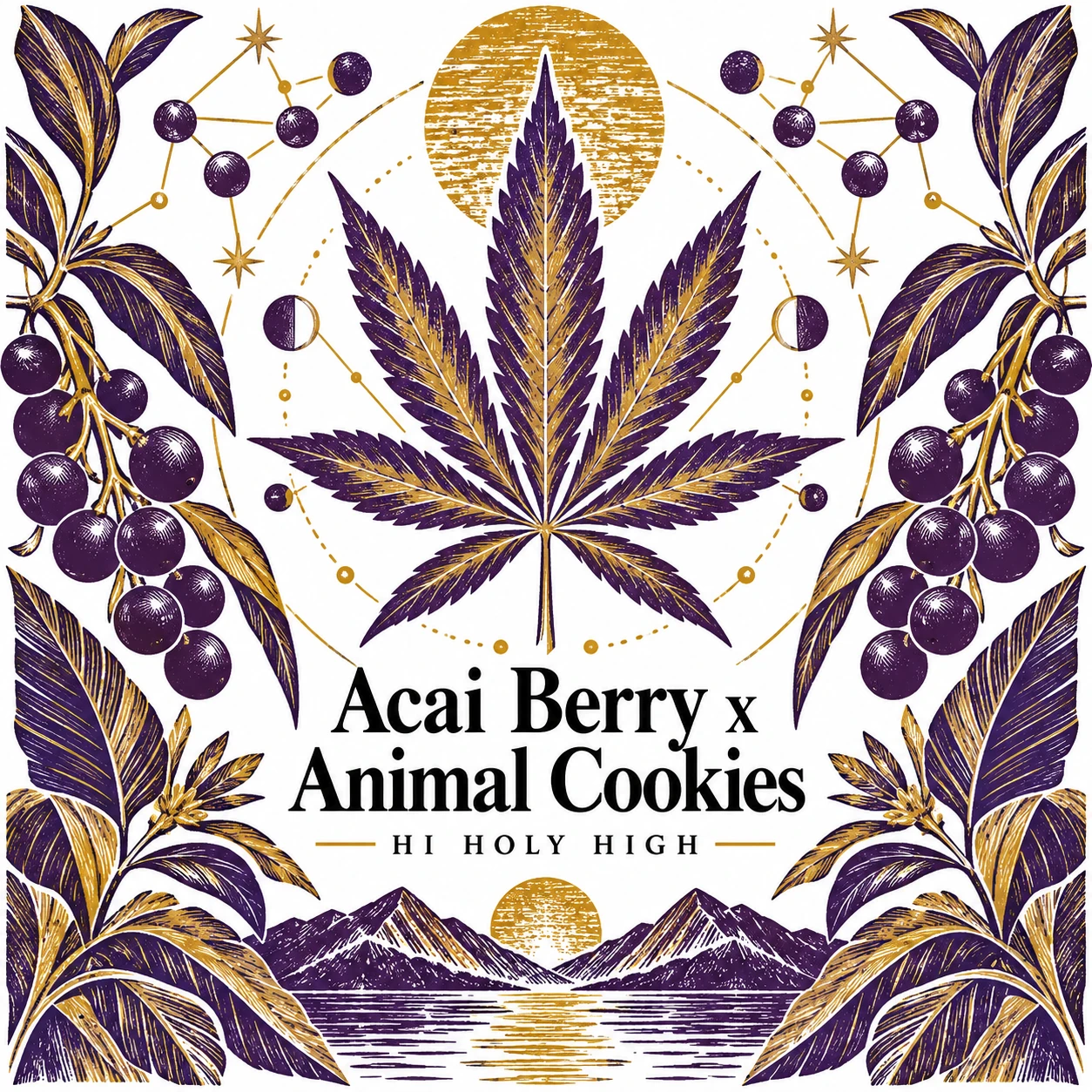 Arte provisional A-S1 · Acai Berry x Animal Cookies