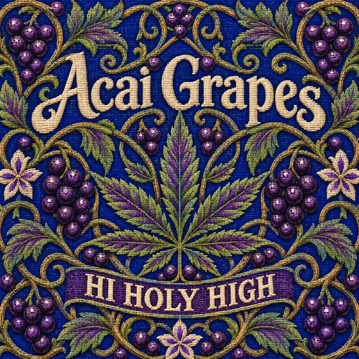 Arte provisional A-S1 · Acai Grapes