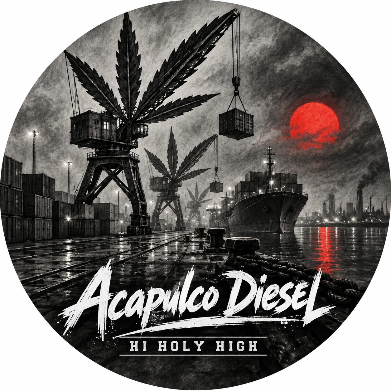 Arte provisional A-R1 · Acapulco Diesel
