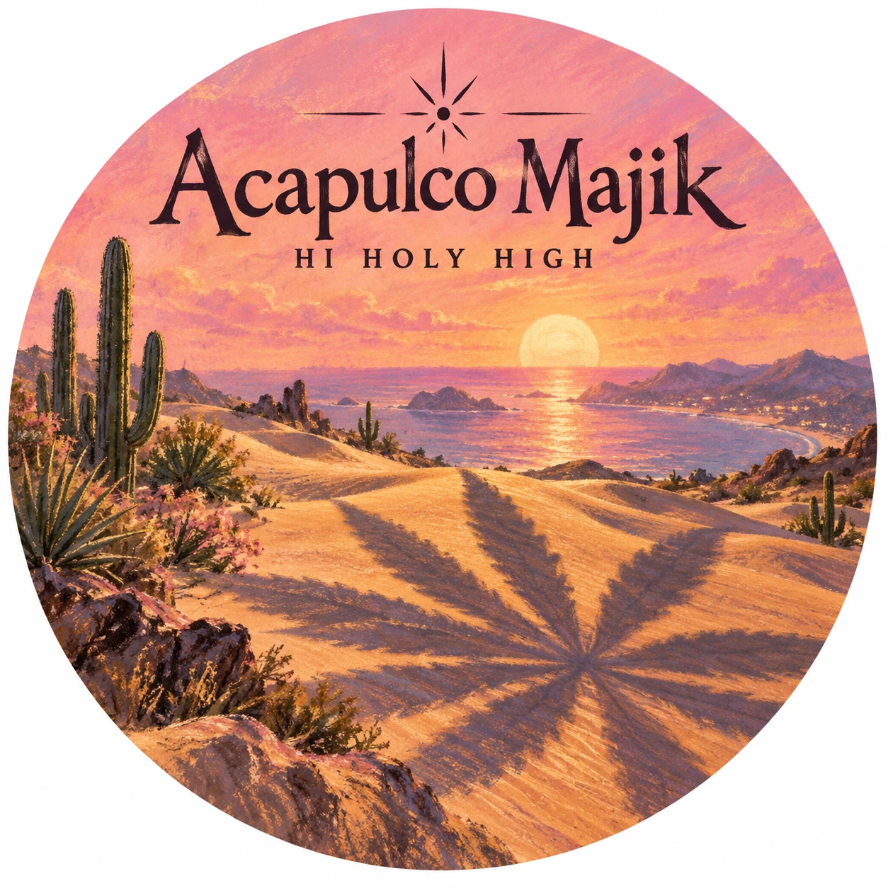 Arte provisional A-R1 · Acapulco Majik
