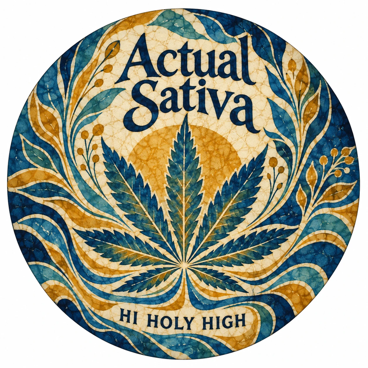 Arte provisional A-R1 · Actual Sativa