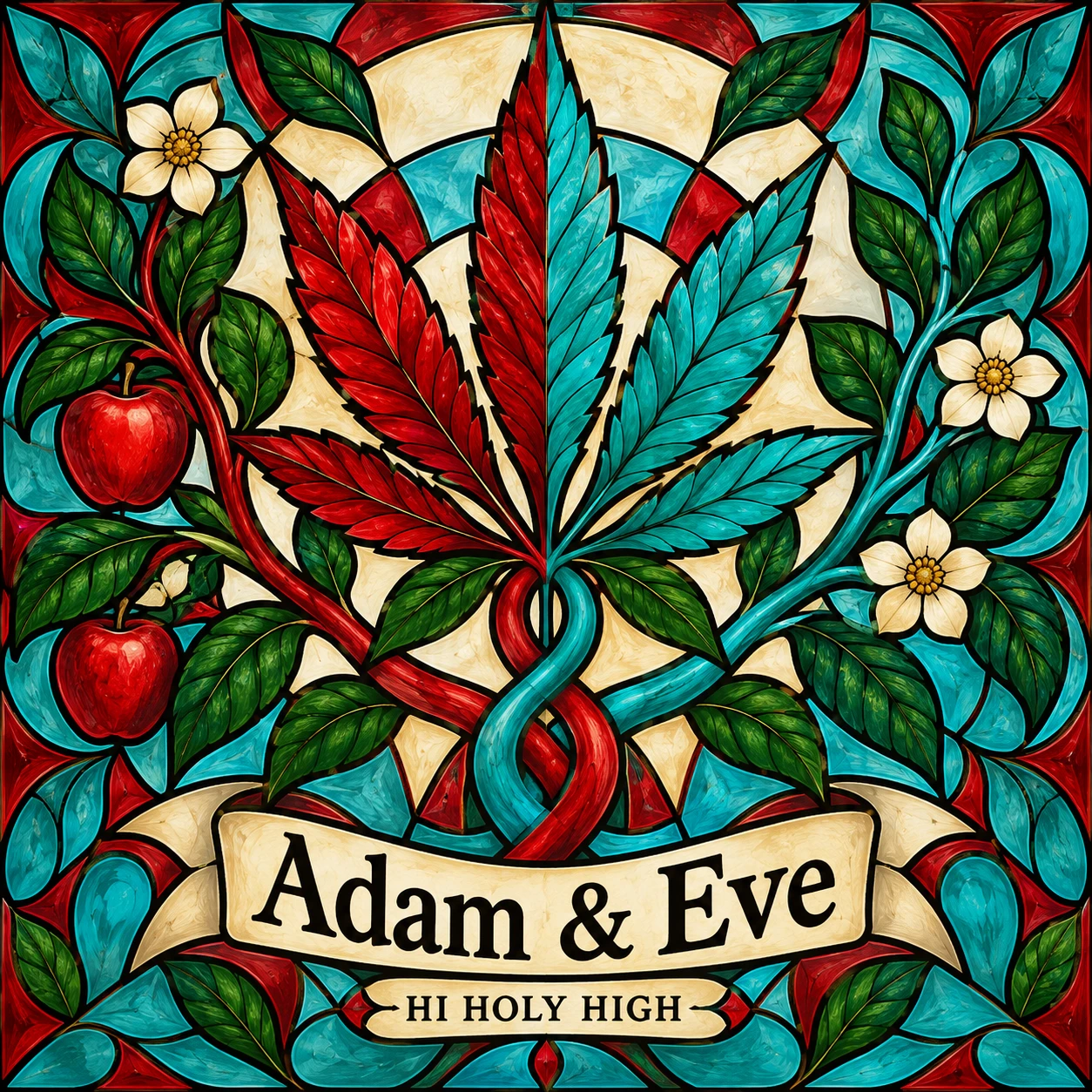 Arte provisional A-S1 · Adam & Eve