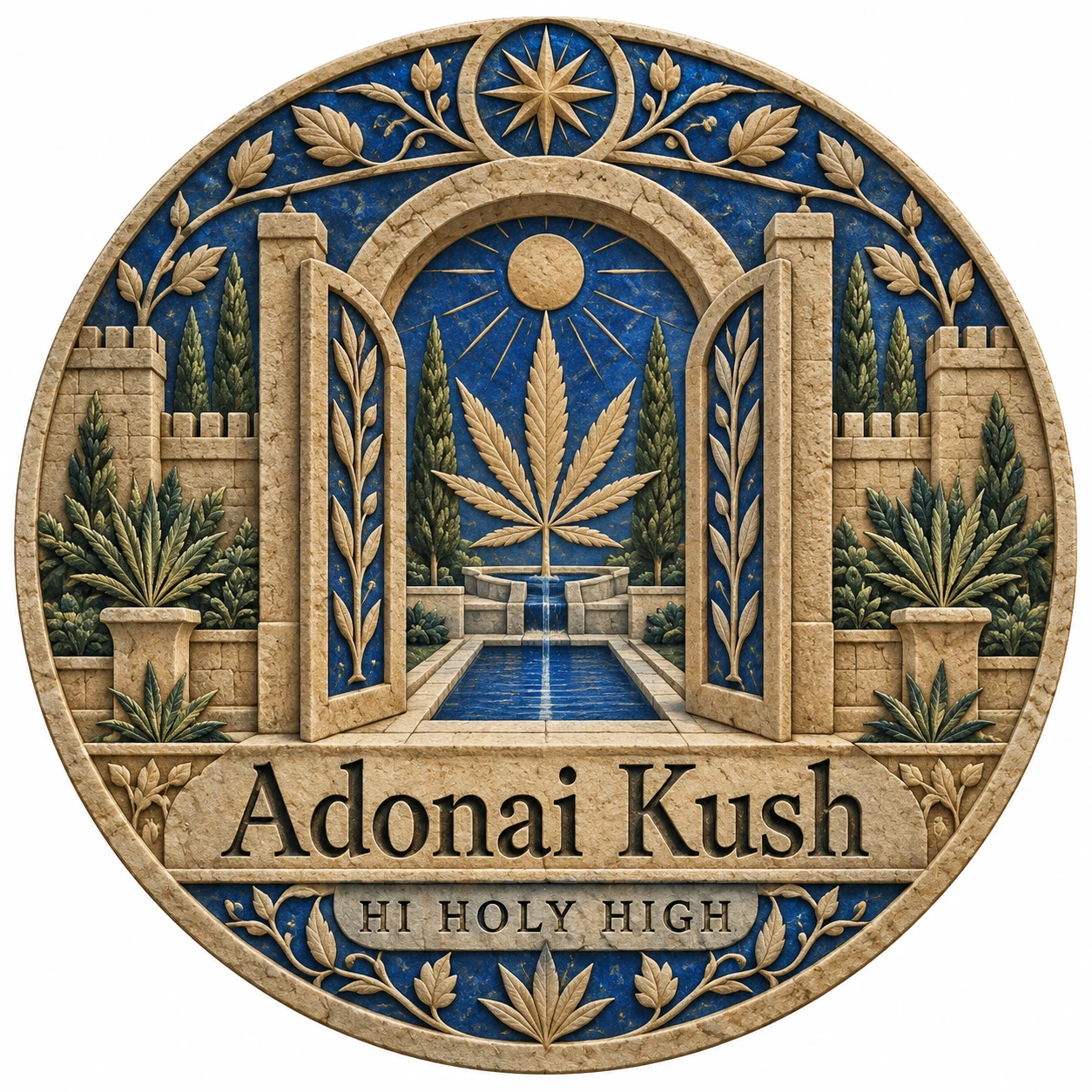 Arte provisional A-R1 · Adonai Kush