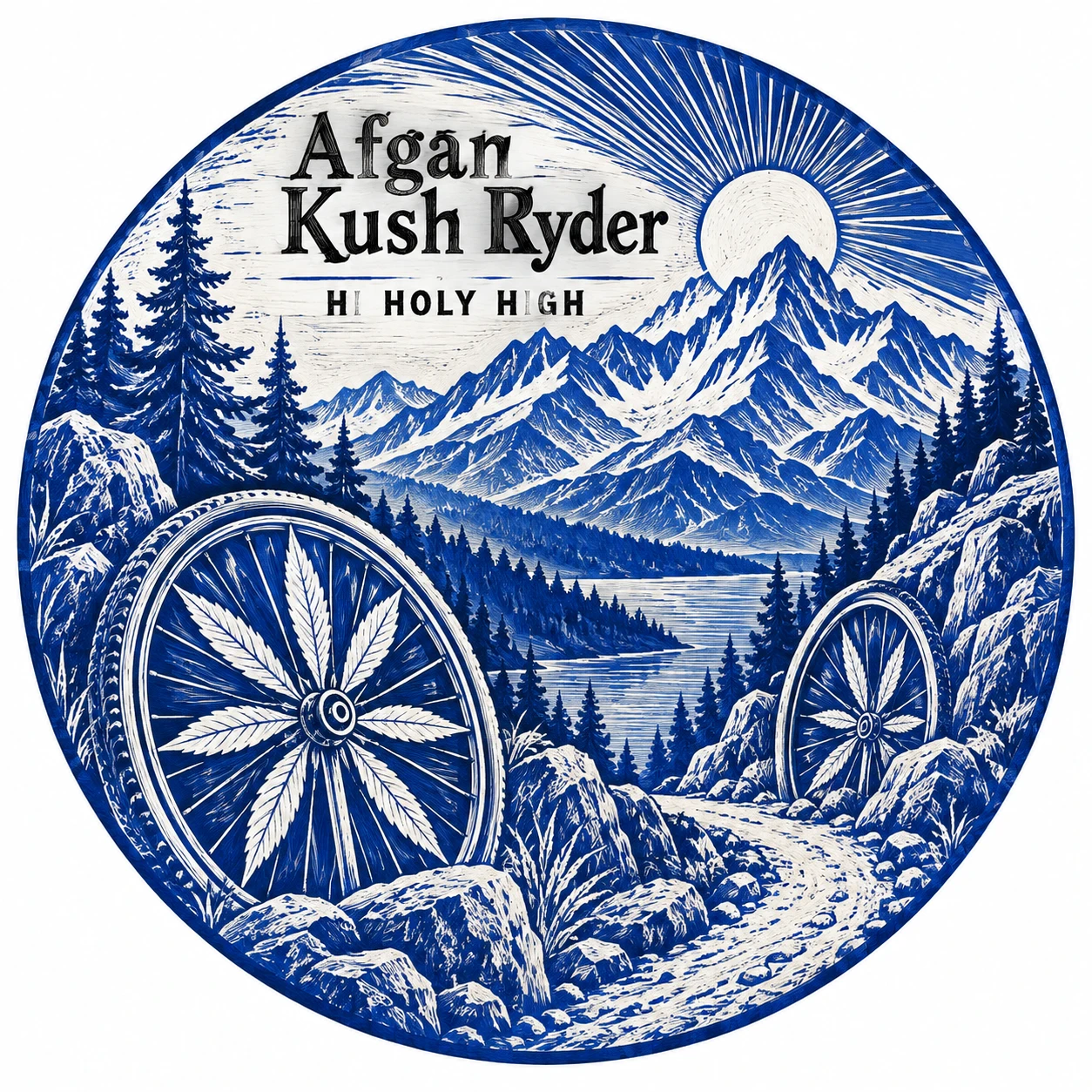 Arte provisional A-R1 · Afgan Kush Ryder