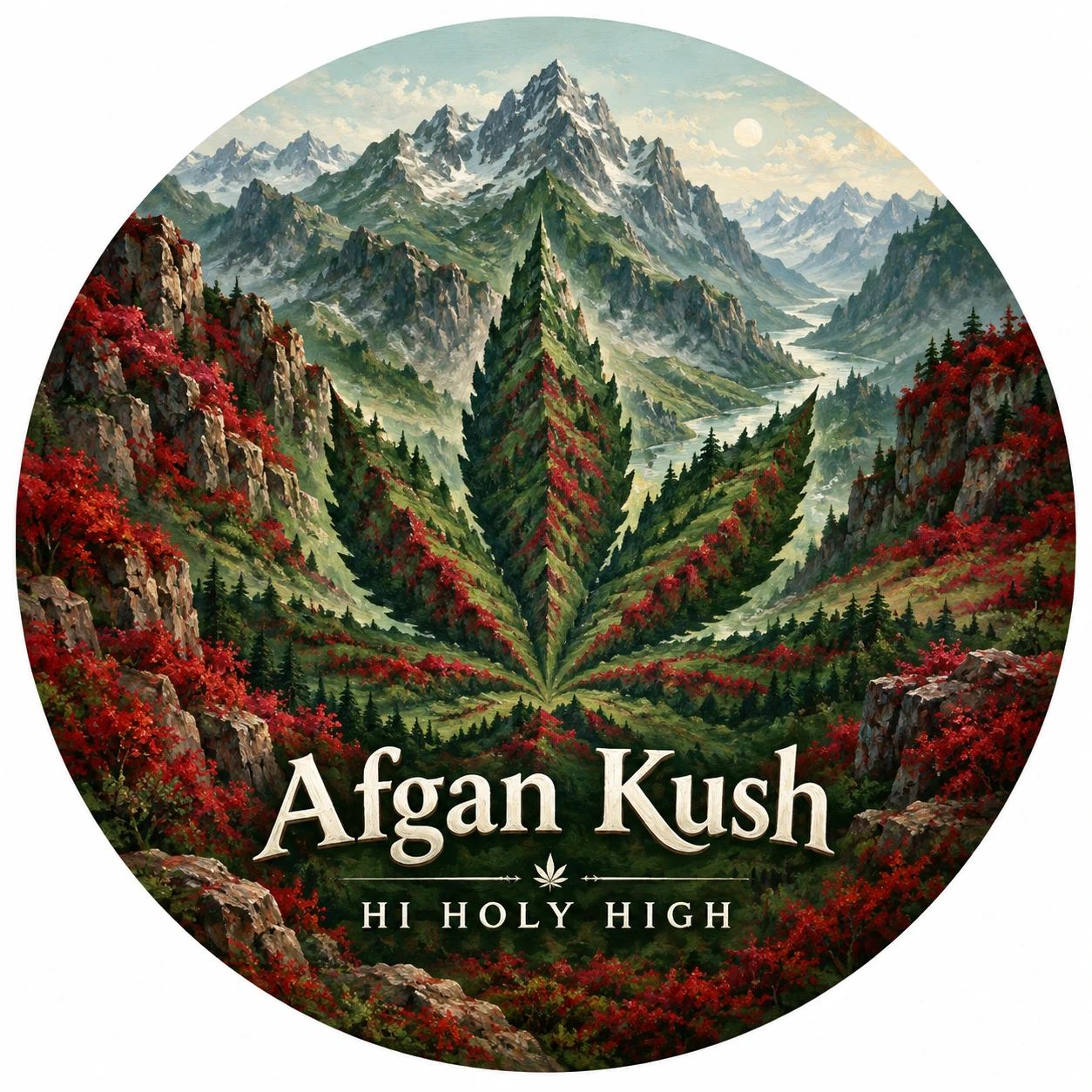 Arte provisional A-R1 · Afgan Kush