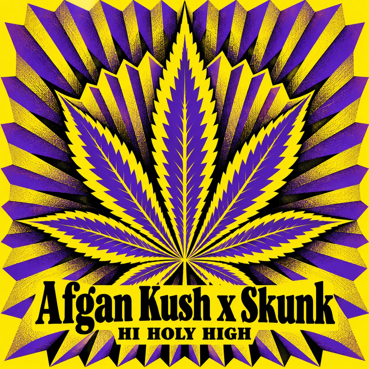 Arte provisional A-S1 · Afgan Kush x Skunk