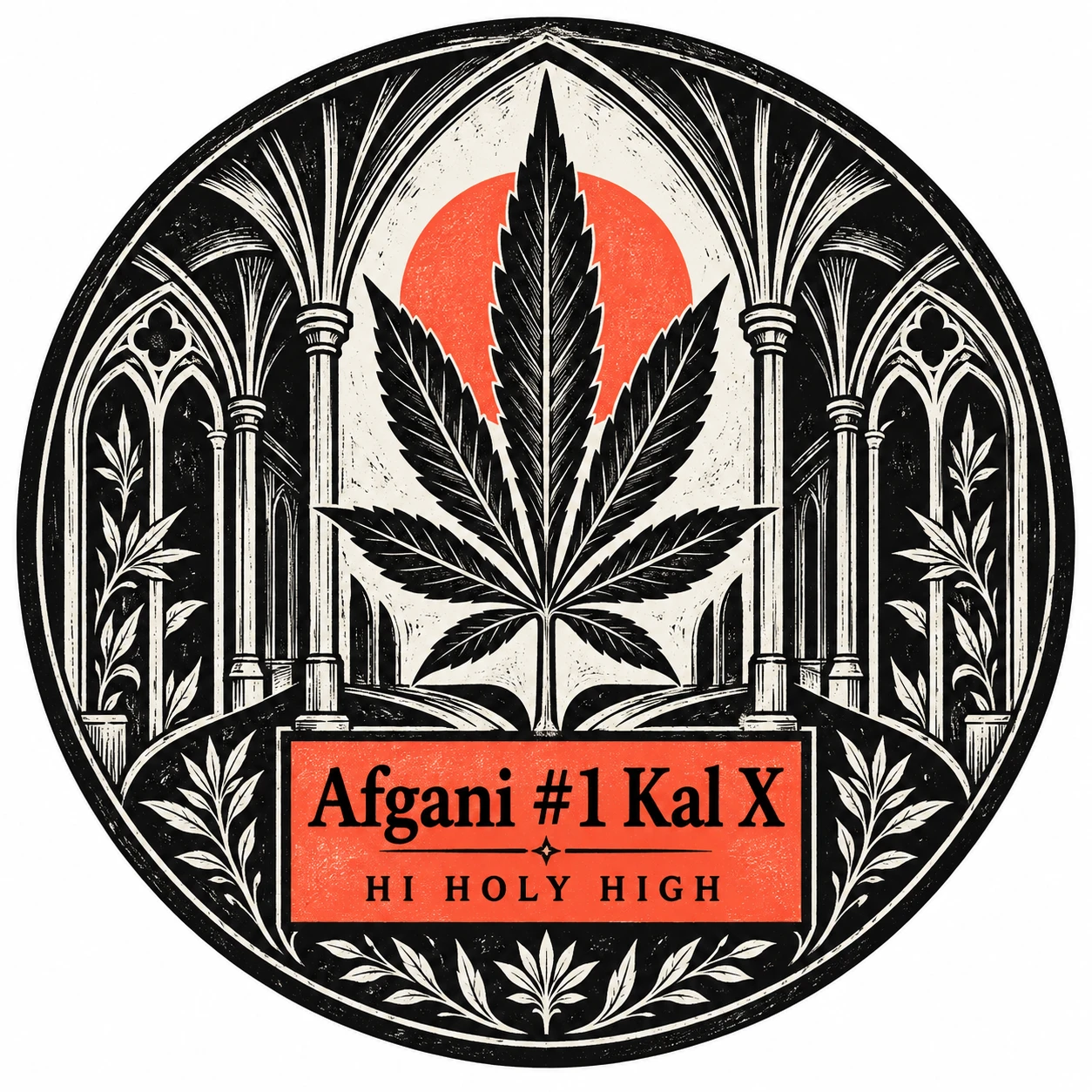 Arte provisional A-R1 · Afgani #1 Kal X