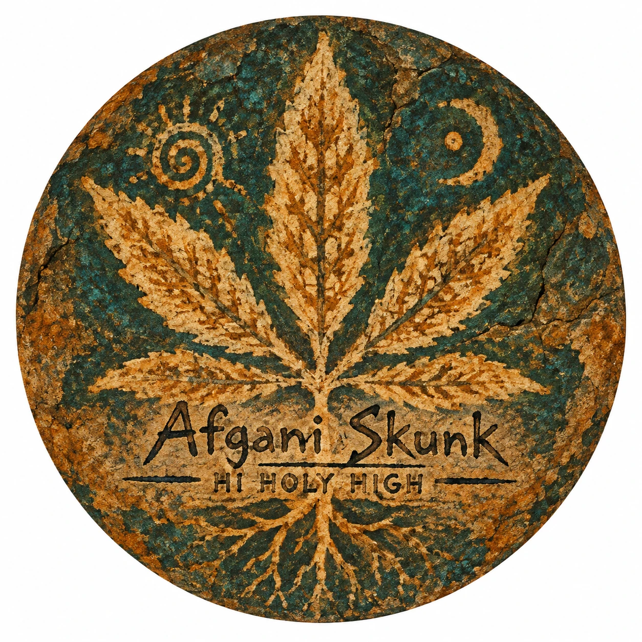Arte provisional A-R1 · Afgani Skunk
