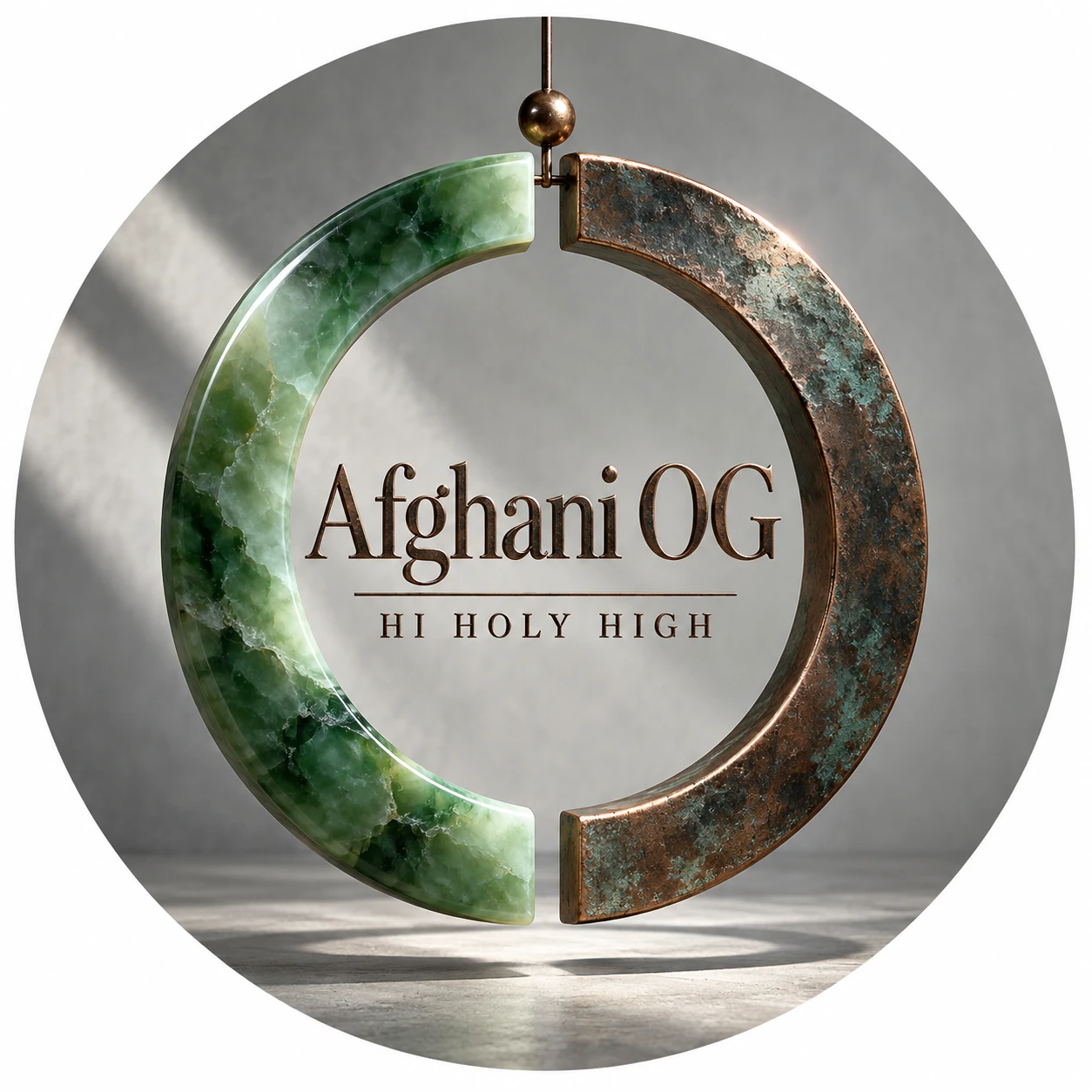 Arte provisional A-R1 · Afghani OG