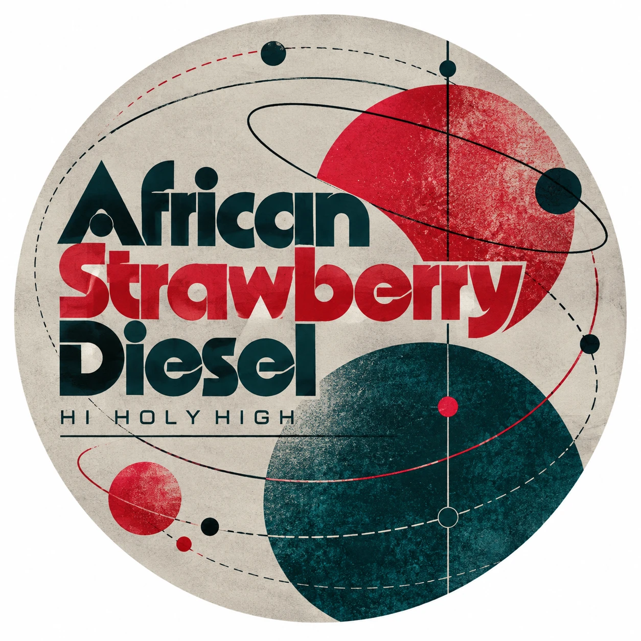 Provisional artwork A-R1 · African Strawberry Diesel