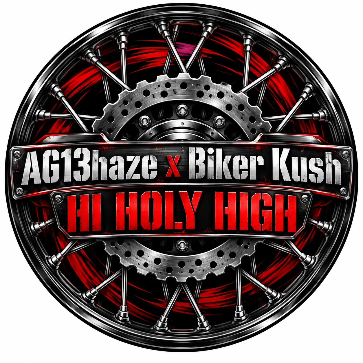 Arte provisional A-R1 · AG13haze x Biker Kush