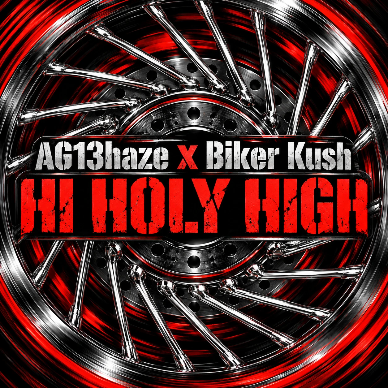 Arte provisional A-S1 · AG13haze x Biker Kush