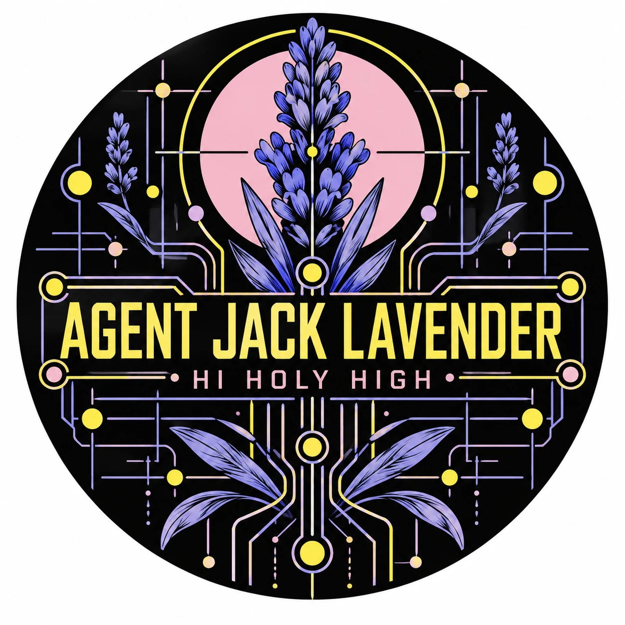 Arte provisional A-R1 · Agent Jack Lavender