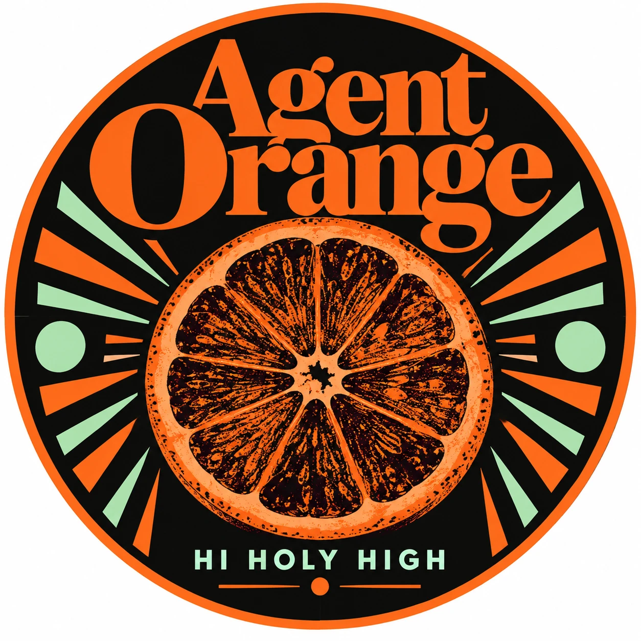 Arte provisional A-R1 · Agent Orange