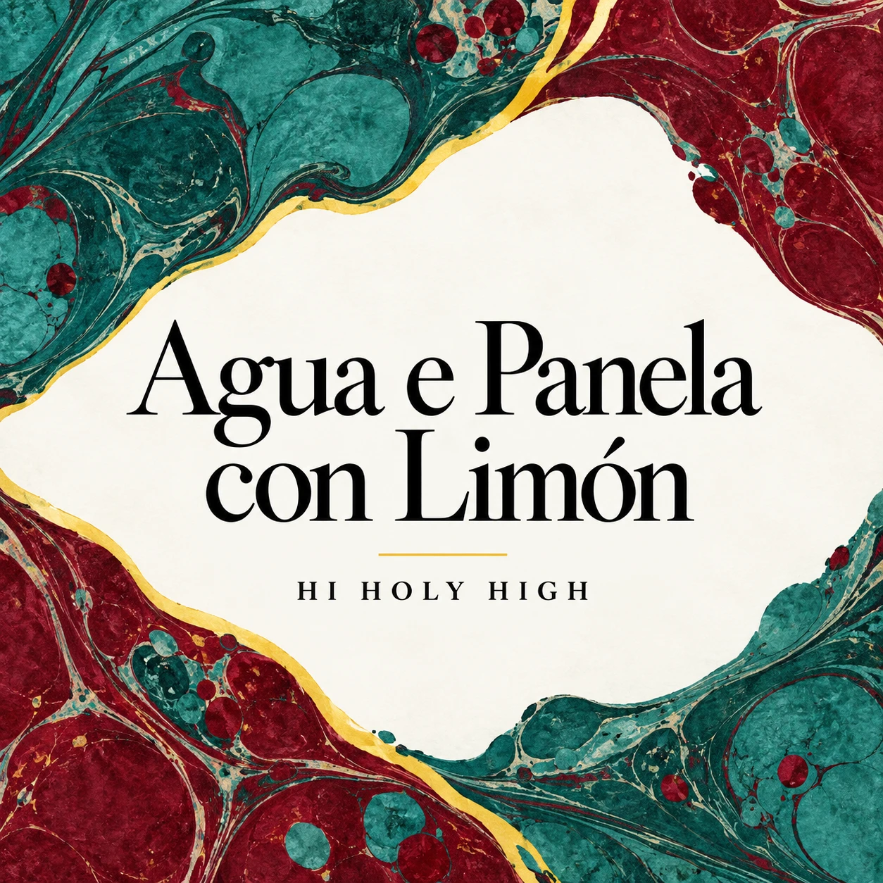 Arte provisional A-S1 · Agua e Panela con Limón