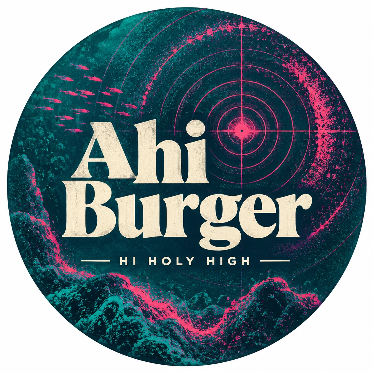 Arte provisional A-R1 · Ahi Burger