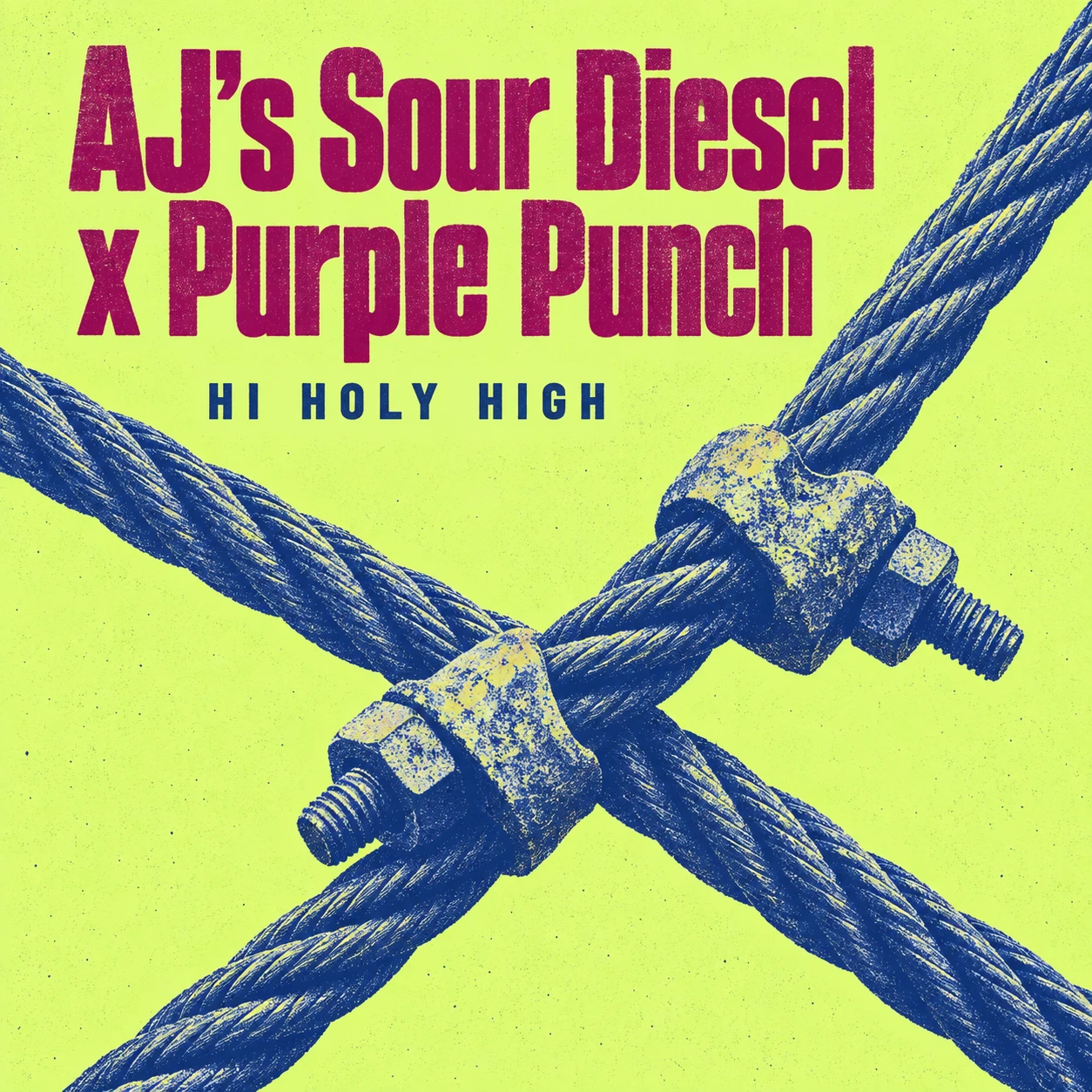 Arte provisional A-S1 · AJ’s Sour Diesel x Purple Punch