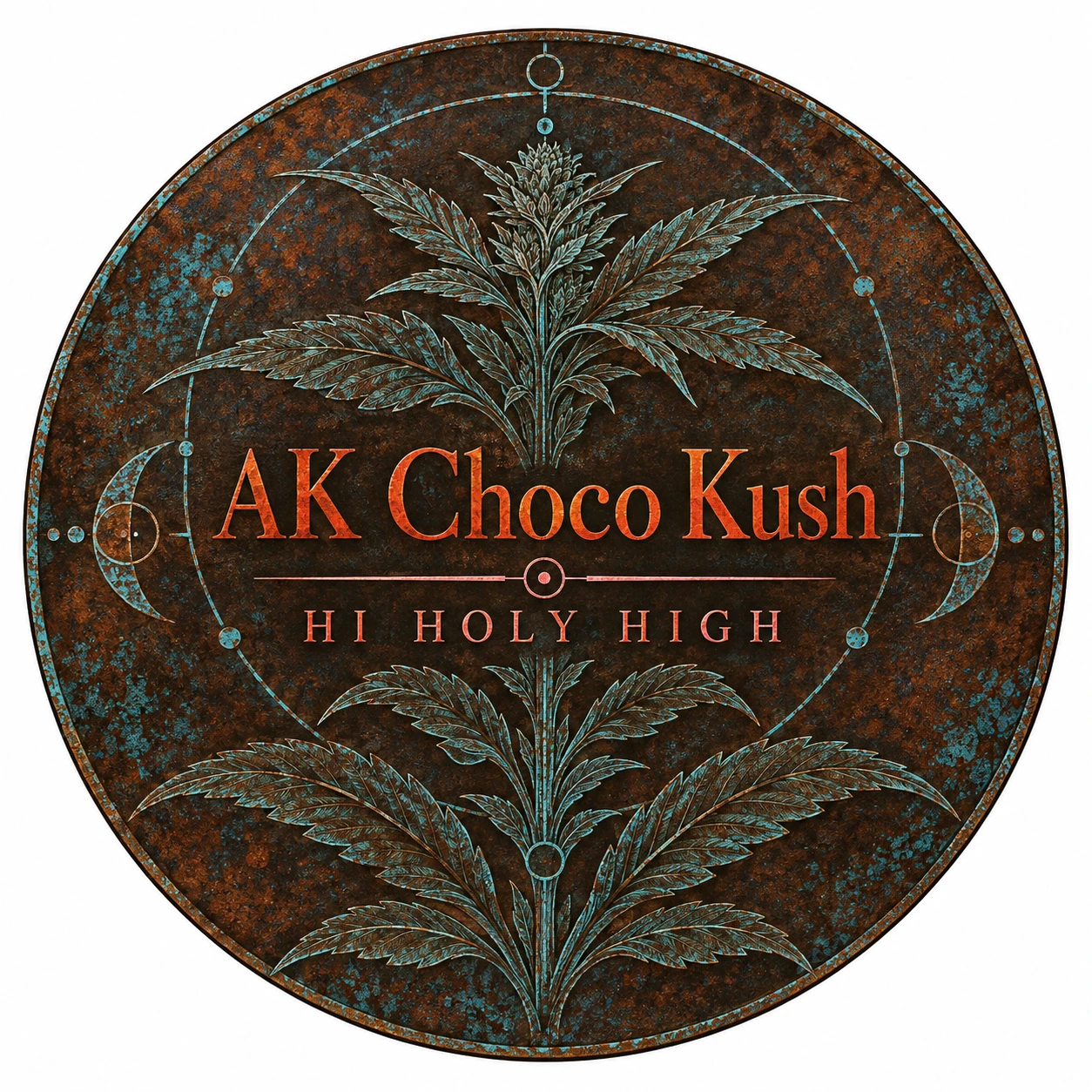 Provisional artwork A-R1 · AK Choco Kush