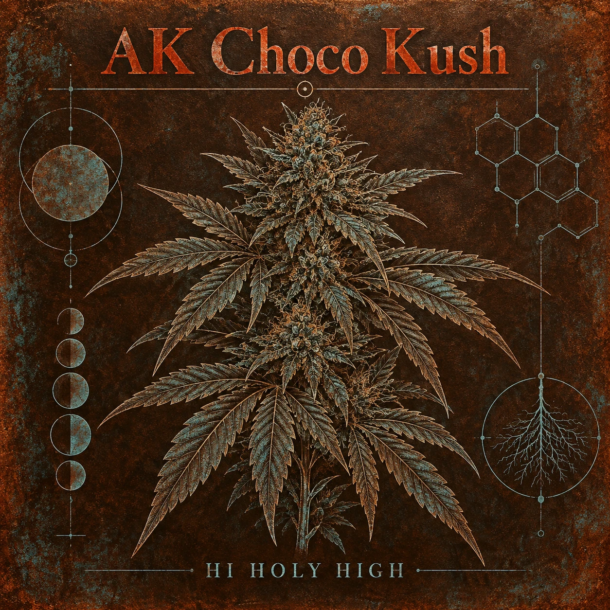 Provisional artwork A-S1 · AK Choco Kush