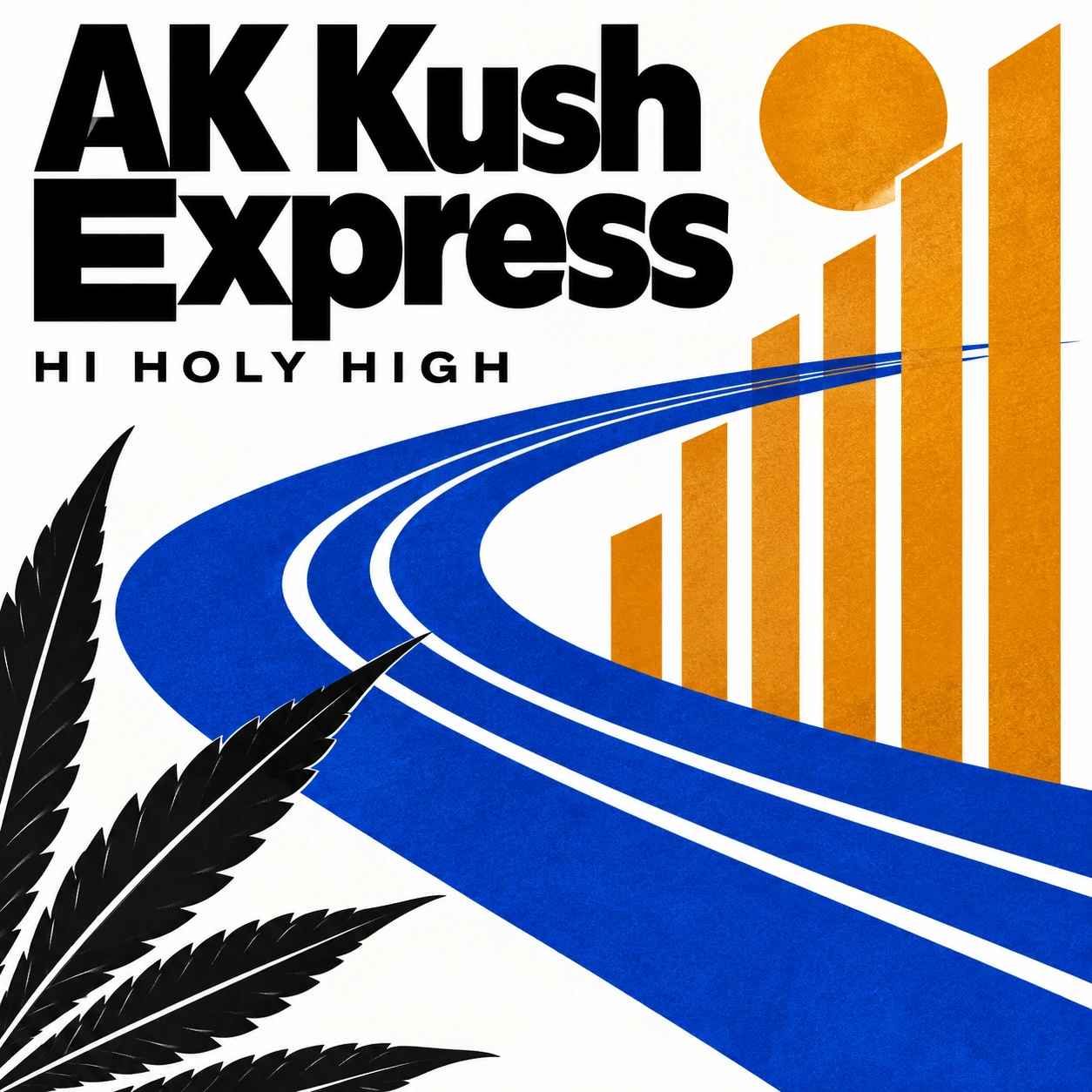 Arte provisional A-S1 · AK Kush Express