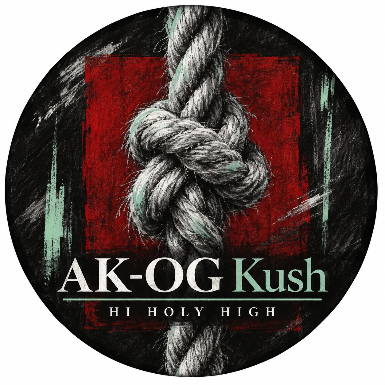 Arte provisional A-R1 · AK-OG Kush