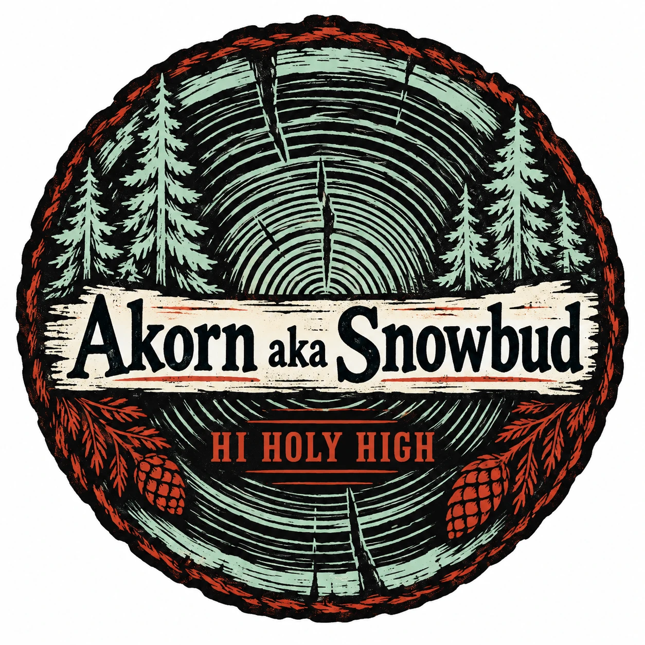 Arte provisional A-R1 · Akorn aka Snowbud