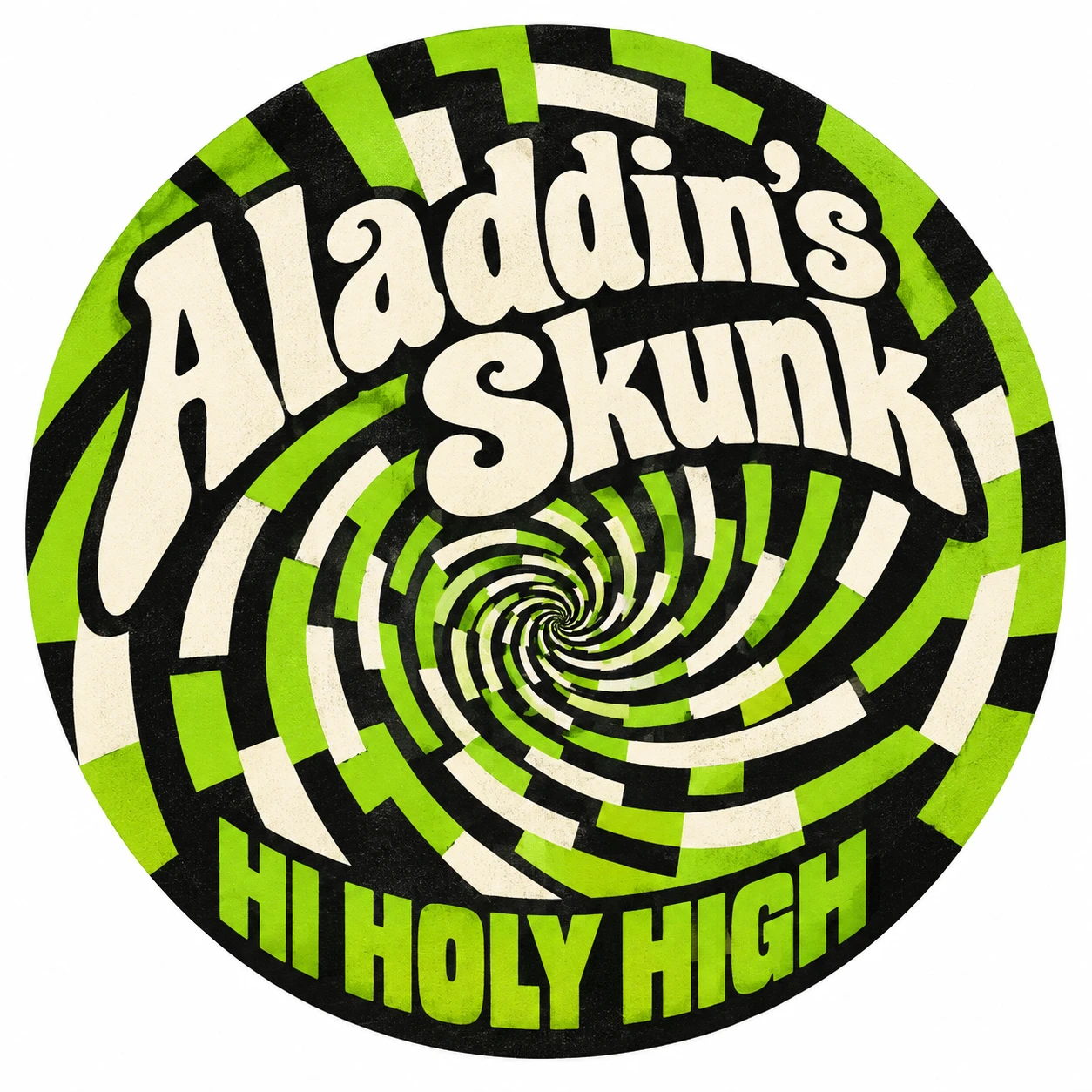 Arte provisional A-R1 · Aladdin’s Skunk