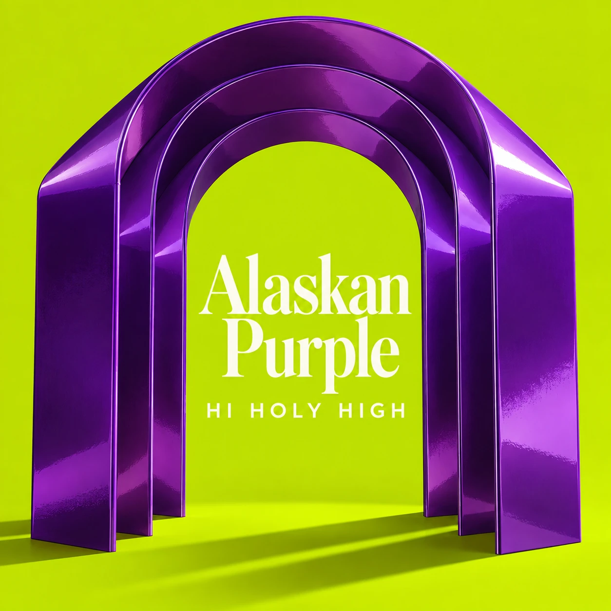 Arte provisional A-S1 · Alaskan Purple