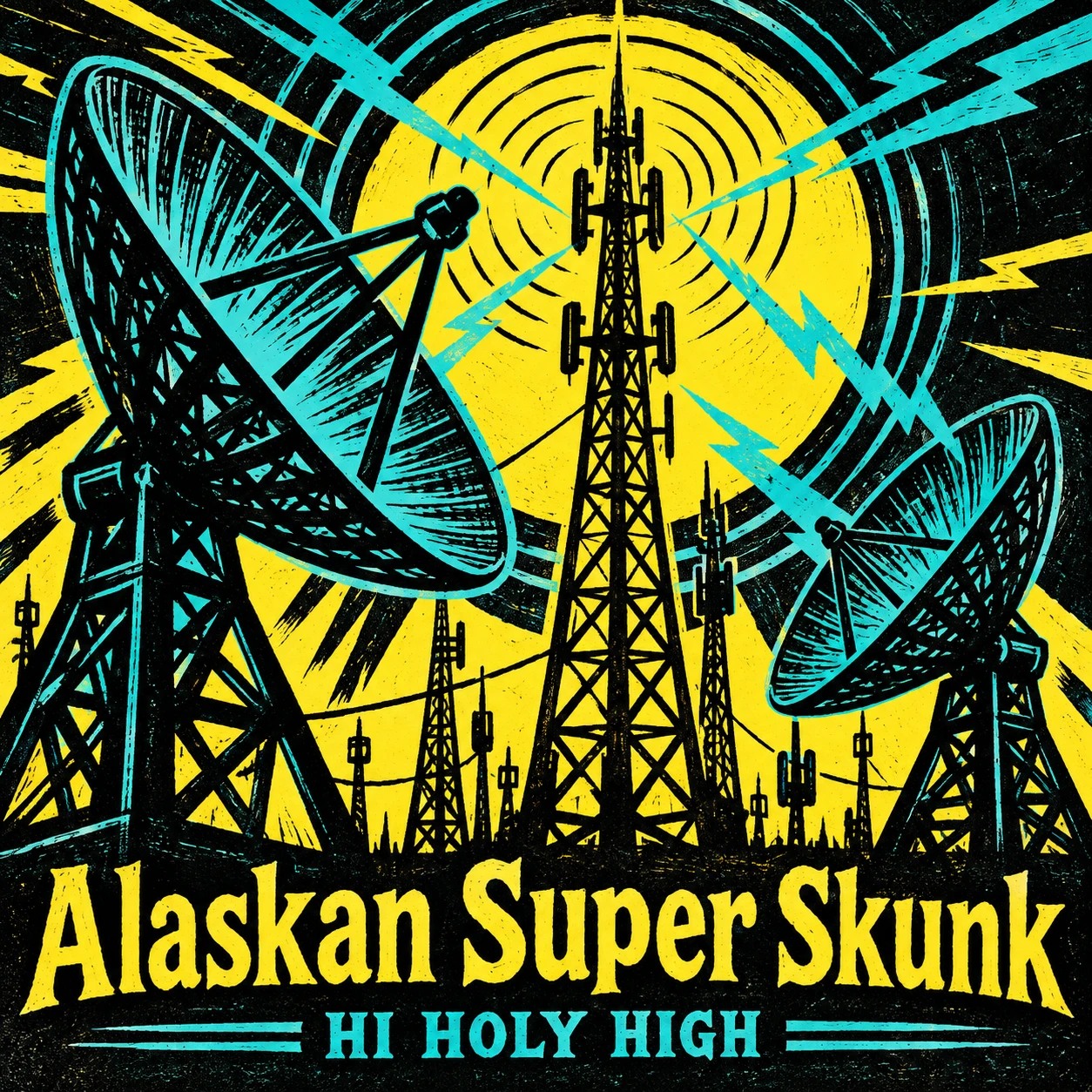 Arte provisional A-S1 · Alaskan Super Skunk