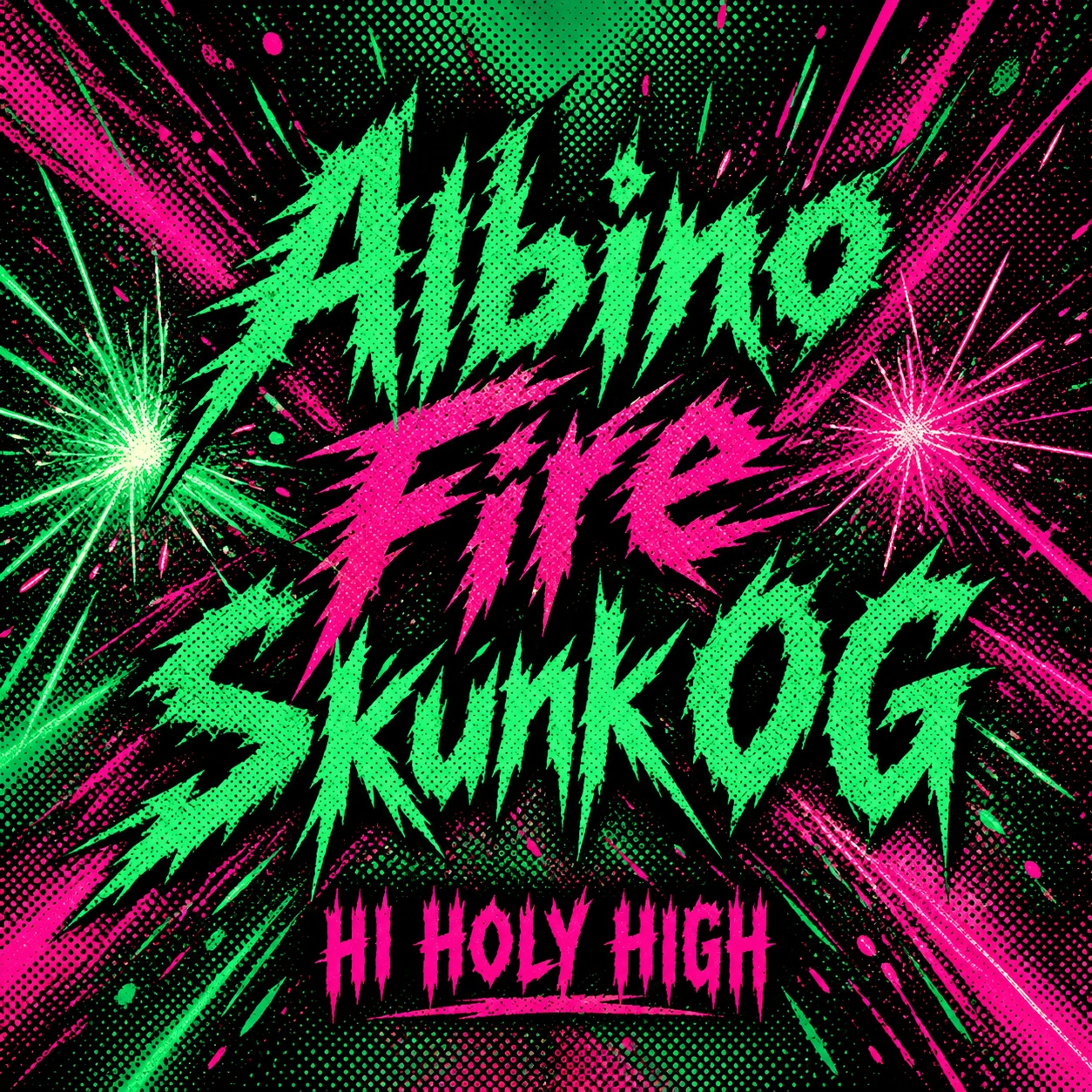 Arte provisional A-S1 · Albino Fire Skunk OG