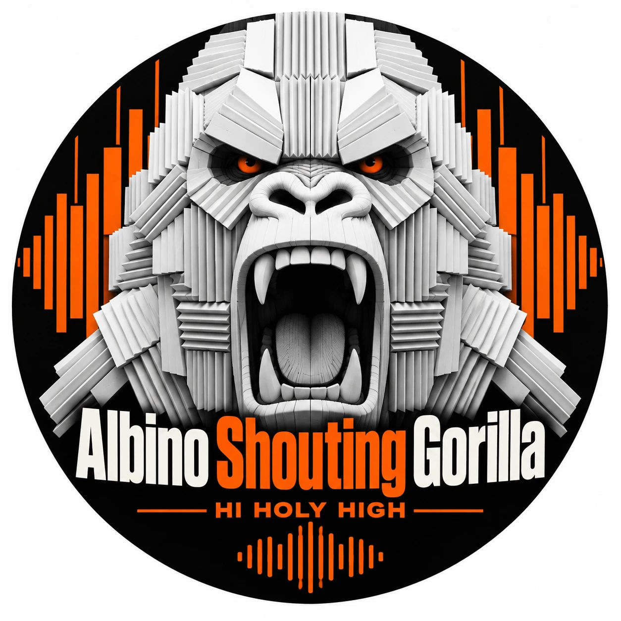 Provisional artwork A-R1 · Albino Shouting Gorilla