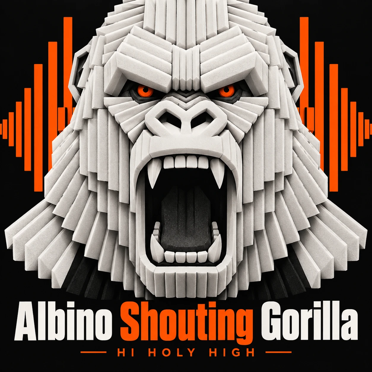 Provisional artwork A-S1 · Albino Shouting Gorilla