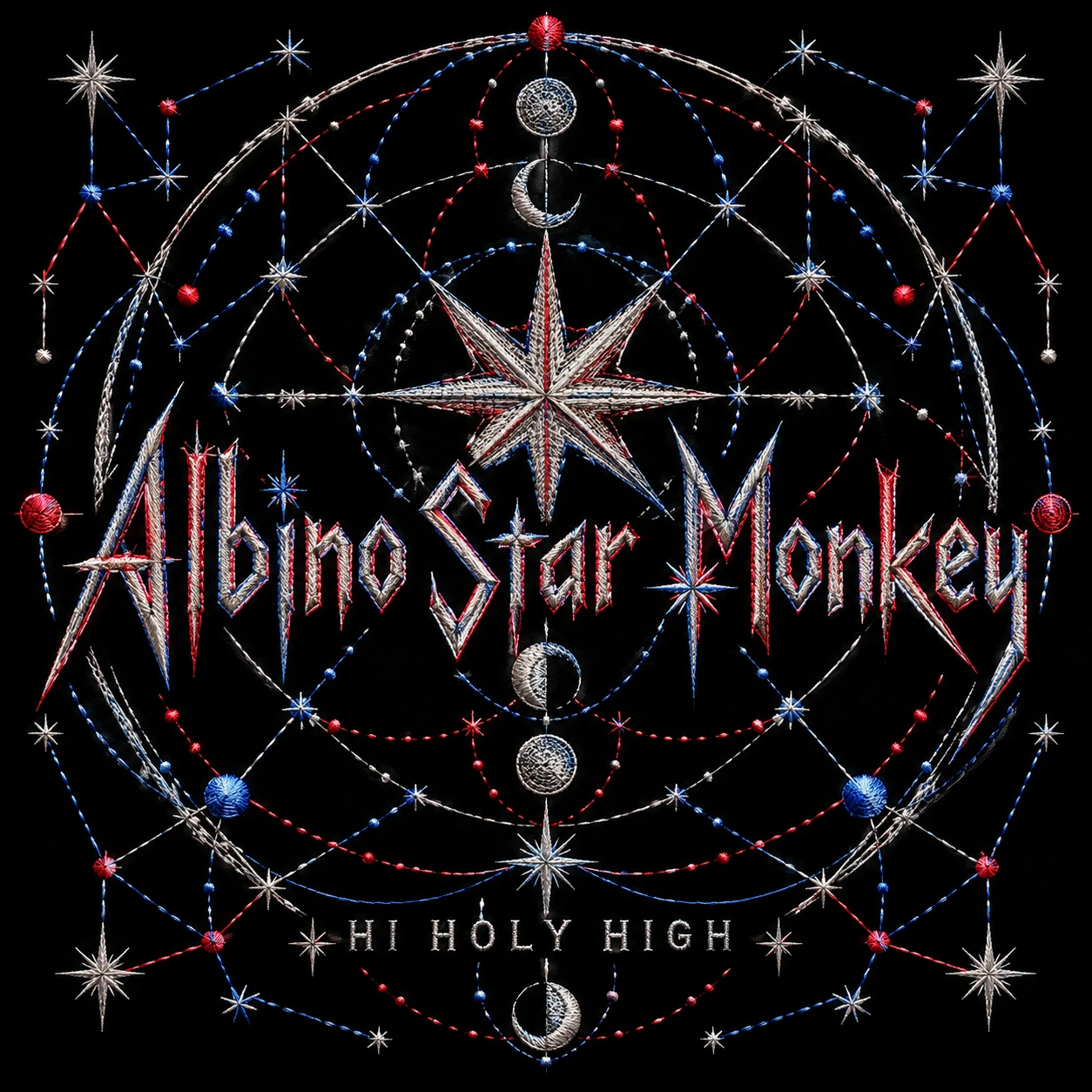 Arte provisional A-S1 · Albino Star Monkey