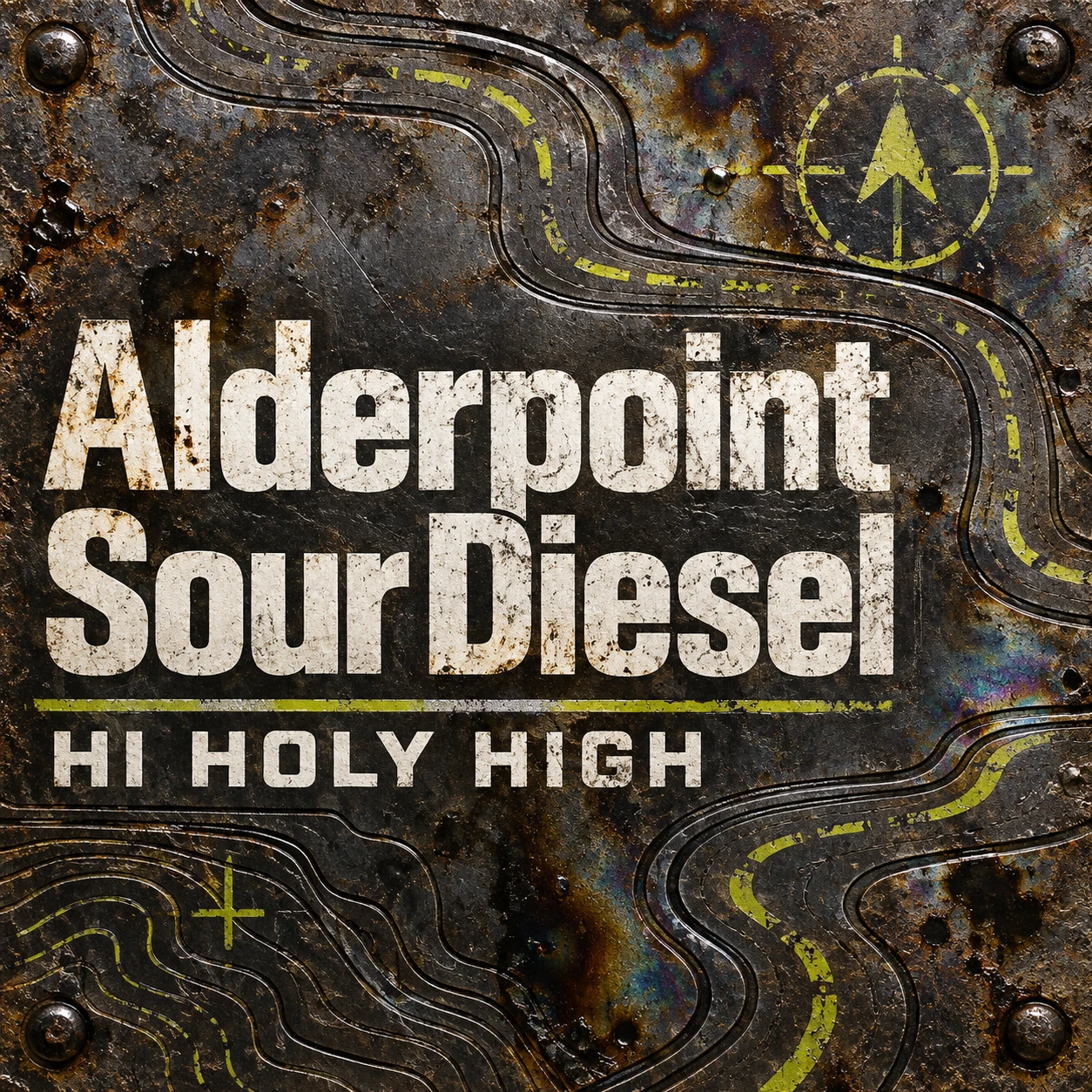 Arte provisional A-S1 · Alderpoint Sour Diesel