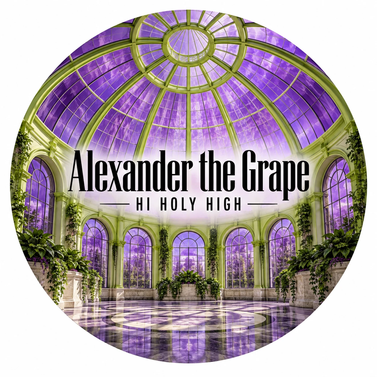 Arte provisional A-R1 · Alexander the Grape