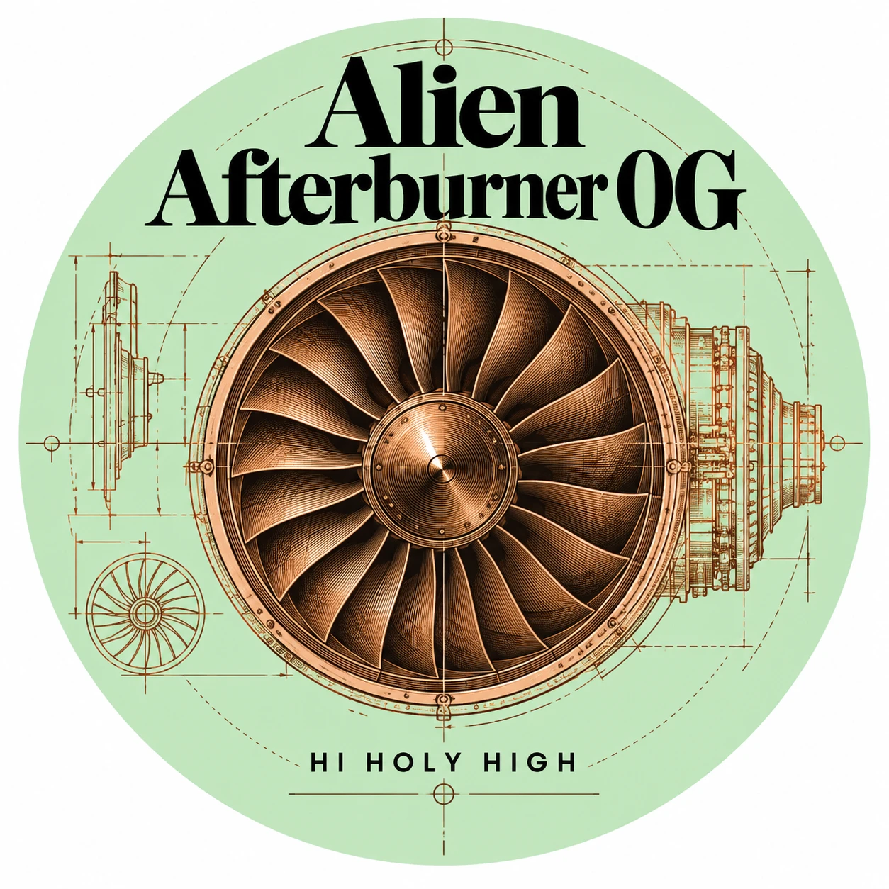 Vorläufiger Entwurf A-R1 · Alien Afterburner OG