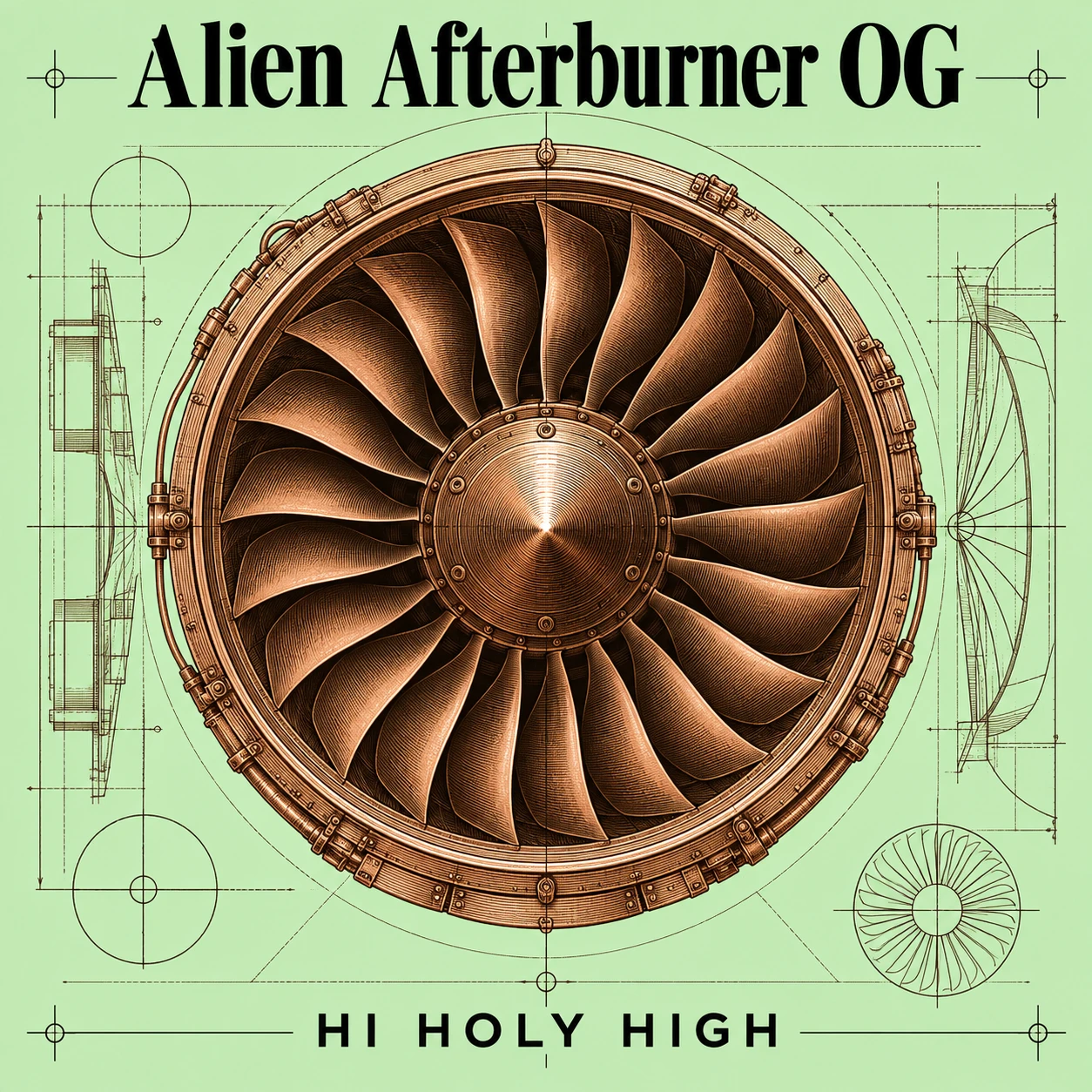 Vorläufiger Entwurf A-S1 · Alien Afterburner OG
