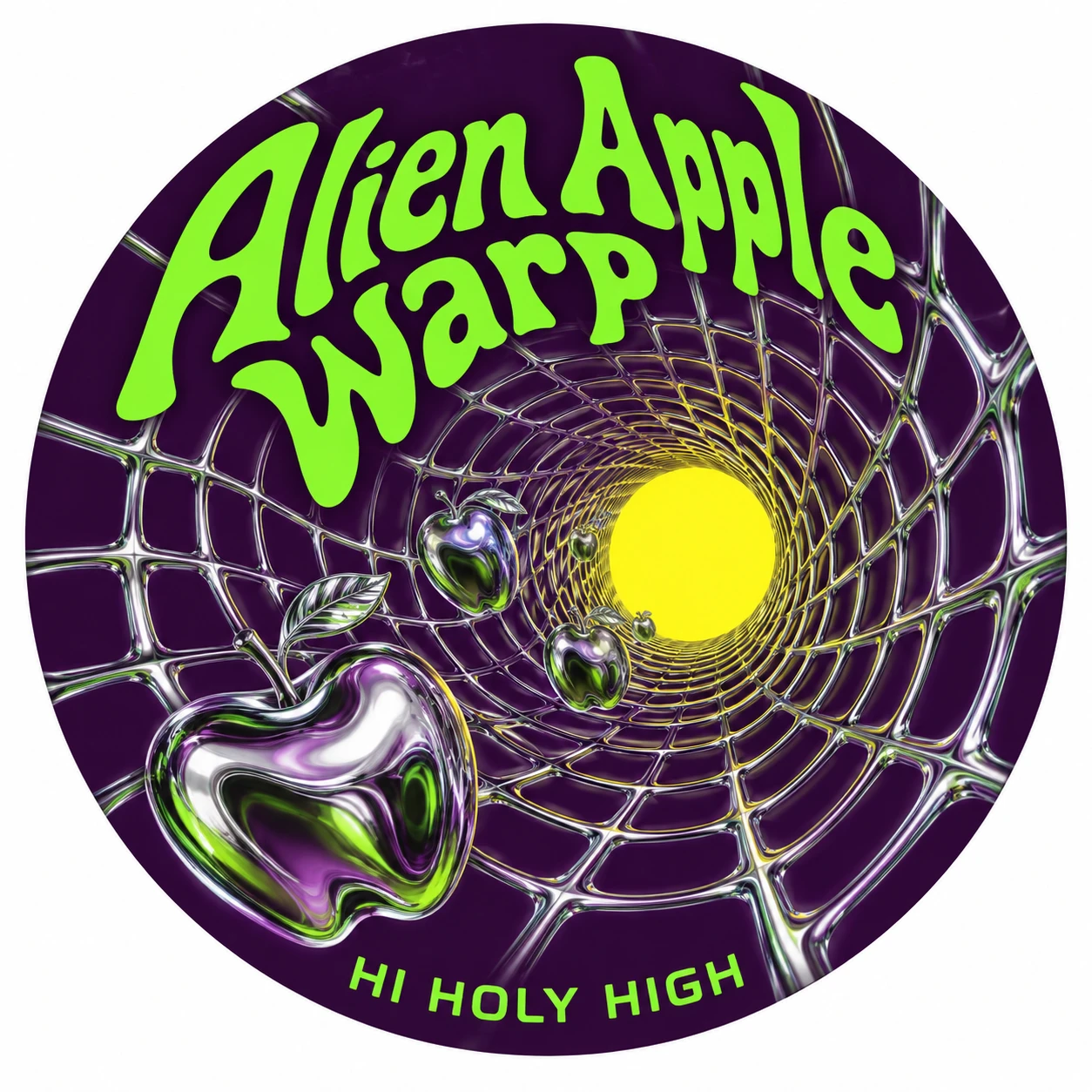 Vorläufiger Entwurf A-R1 · Alien Apple Warp