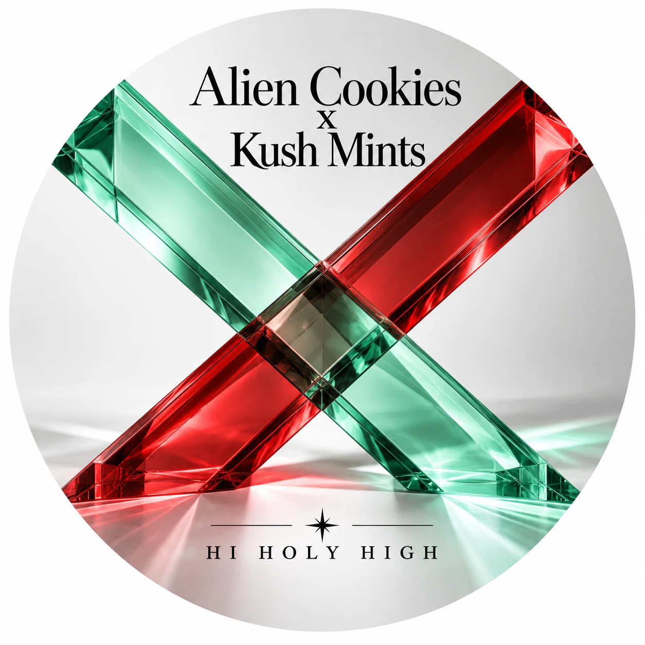 Arte provisional A-R1 · Alien Cookies x Kush Mints