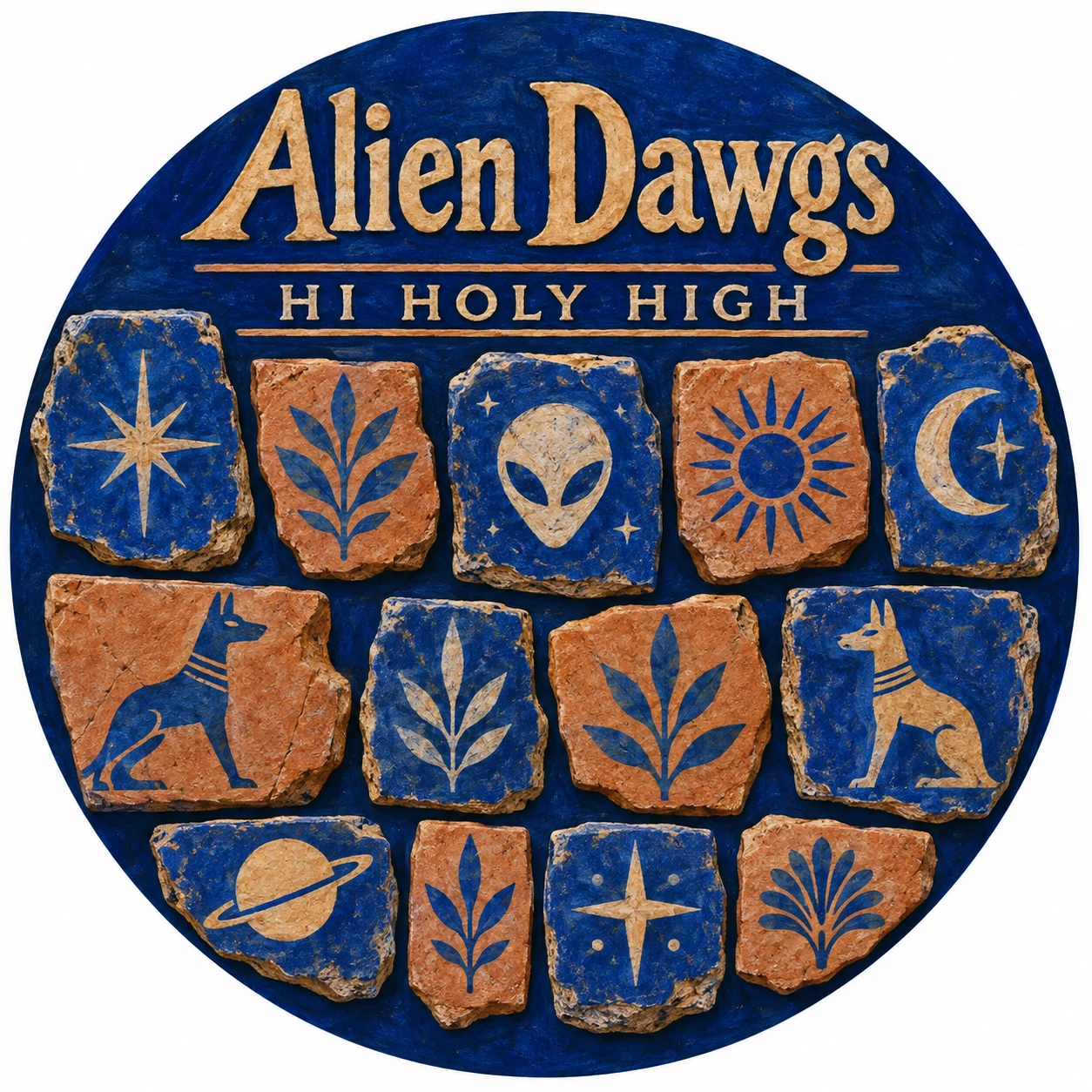 Arte provisional A-R1 · Alien Dawgs