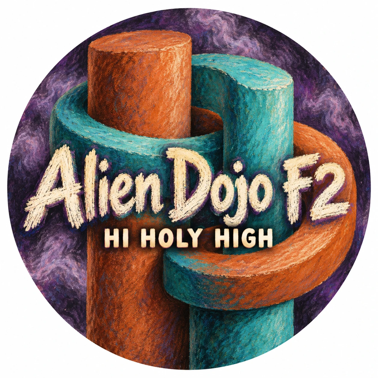 Arte provisional A-R1 · Alien Dojo F2
