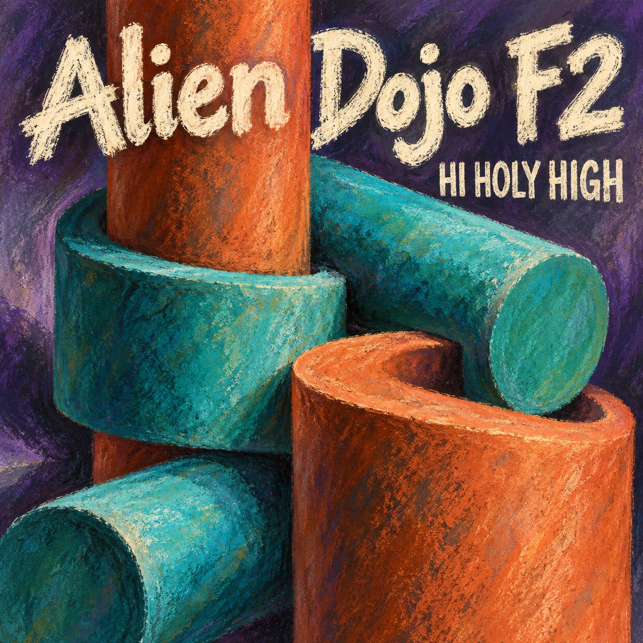 Arte provisional A-S1 · Alien Dojo F2