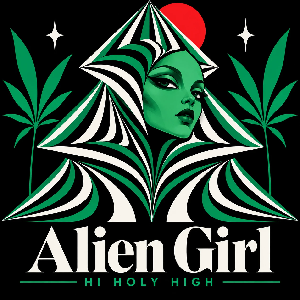 Arte provisional A-S1 · Alien Girl