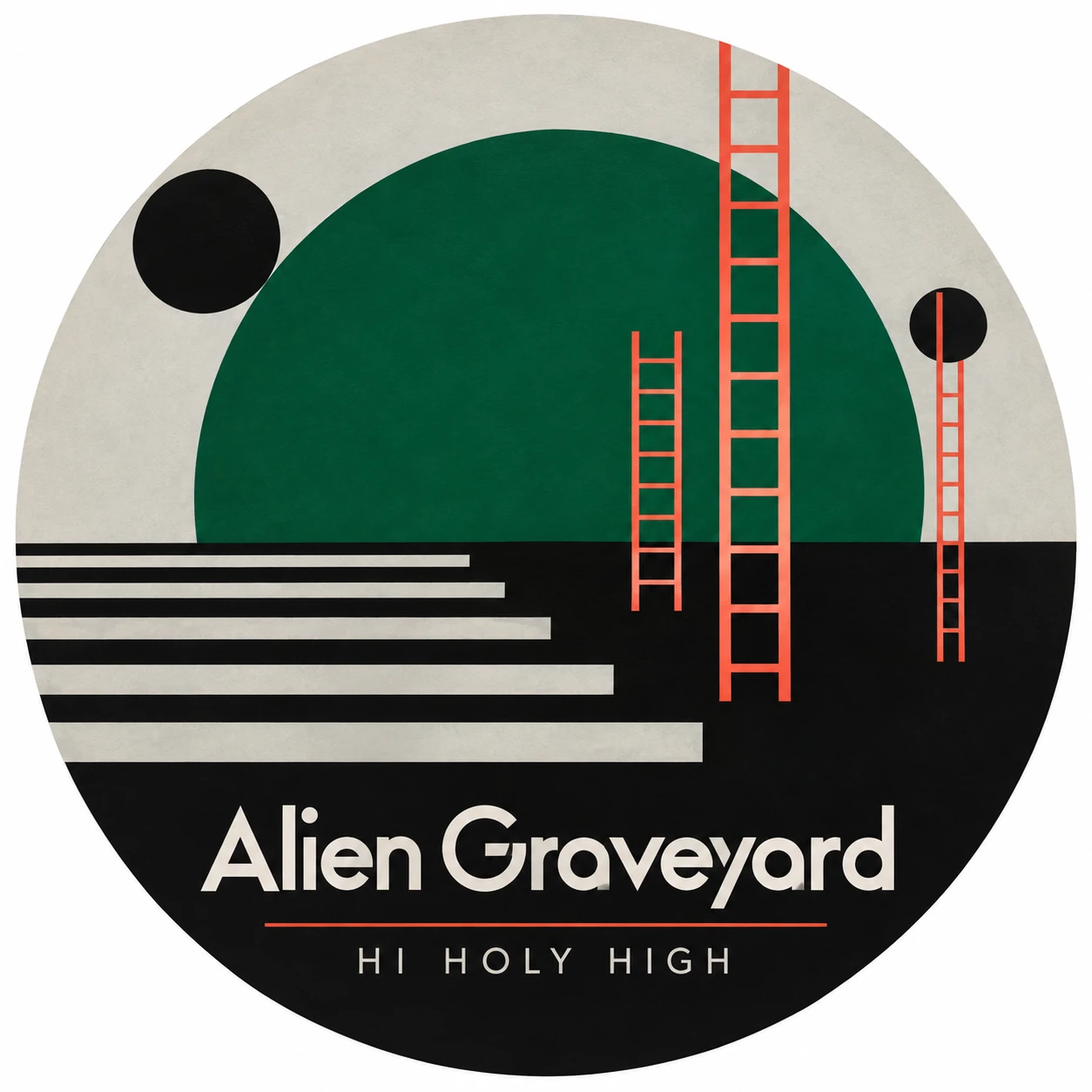 Arte provisional A-R1 · Alien Graveyard