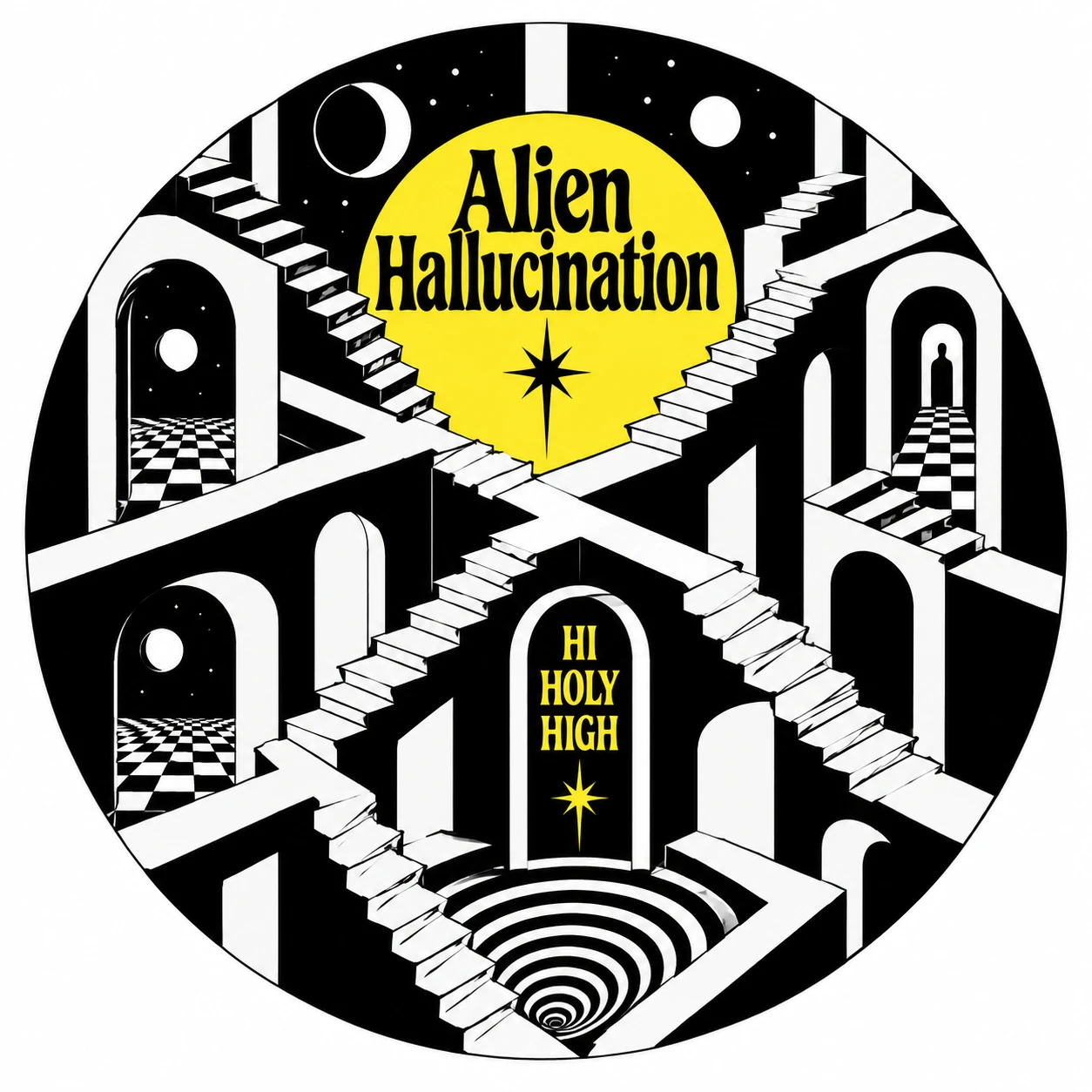 Vorläufiger Entwurf A-R1 · Alien Hallucination